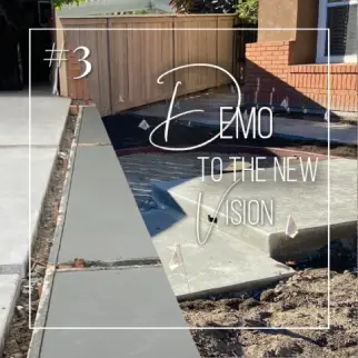 Demolition of a Front Yard Makeover