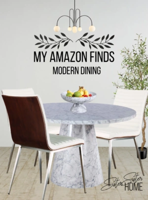 Modern Dining Table and Chairs