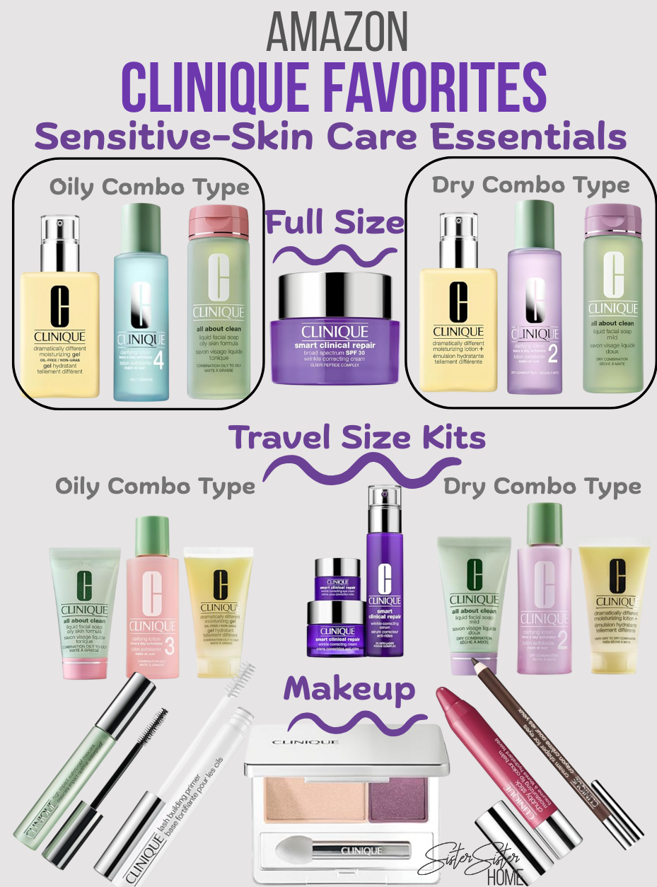 Amazon:  Clinique Skin-Care Favorites