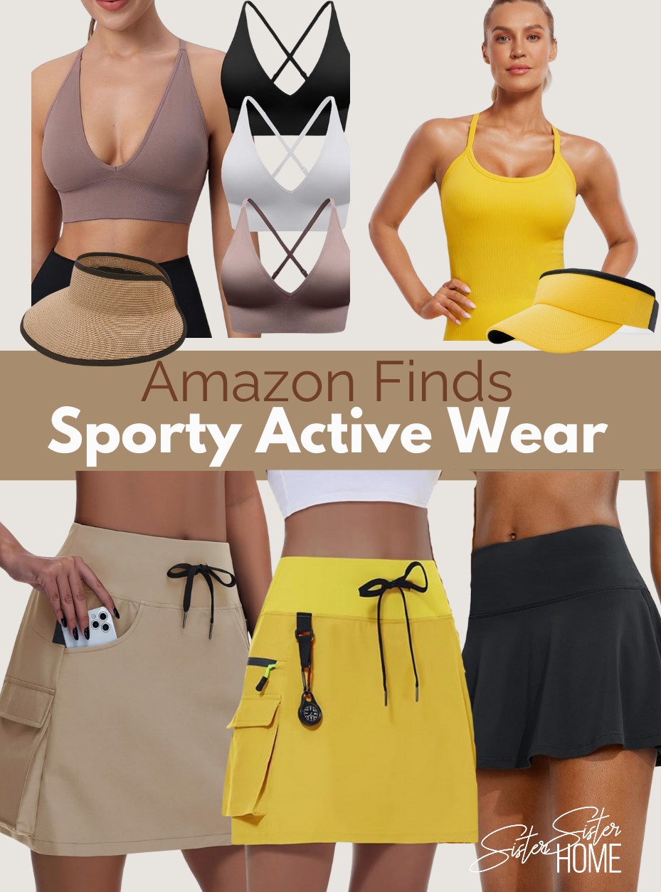 Amazon:  Sporty Active Wear