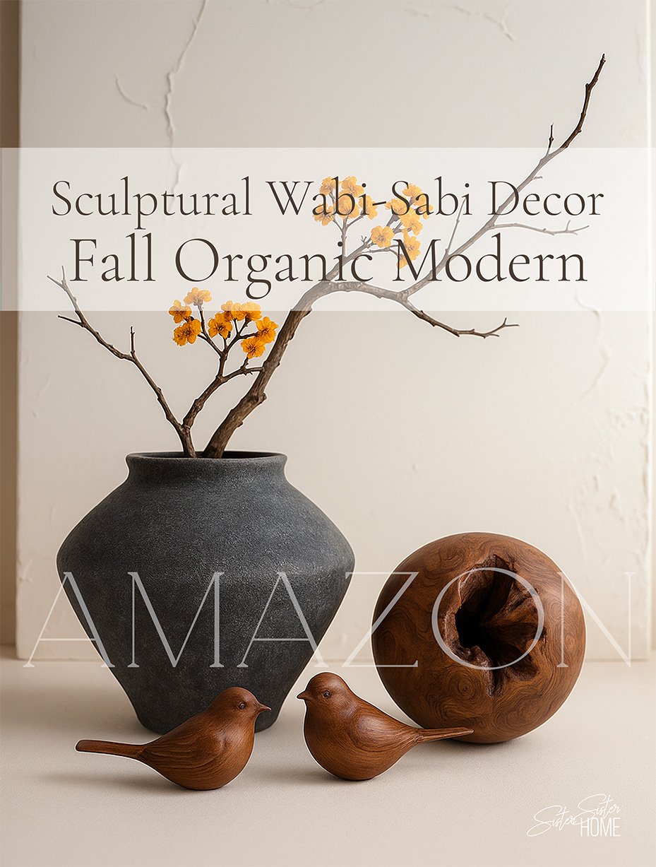Sculptural Wabi Sabi Fall Decor