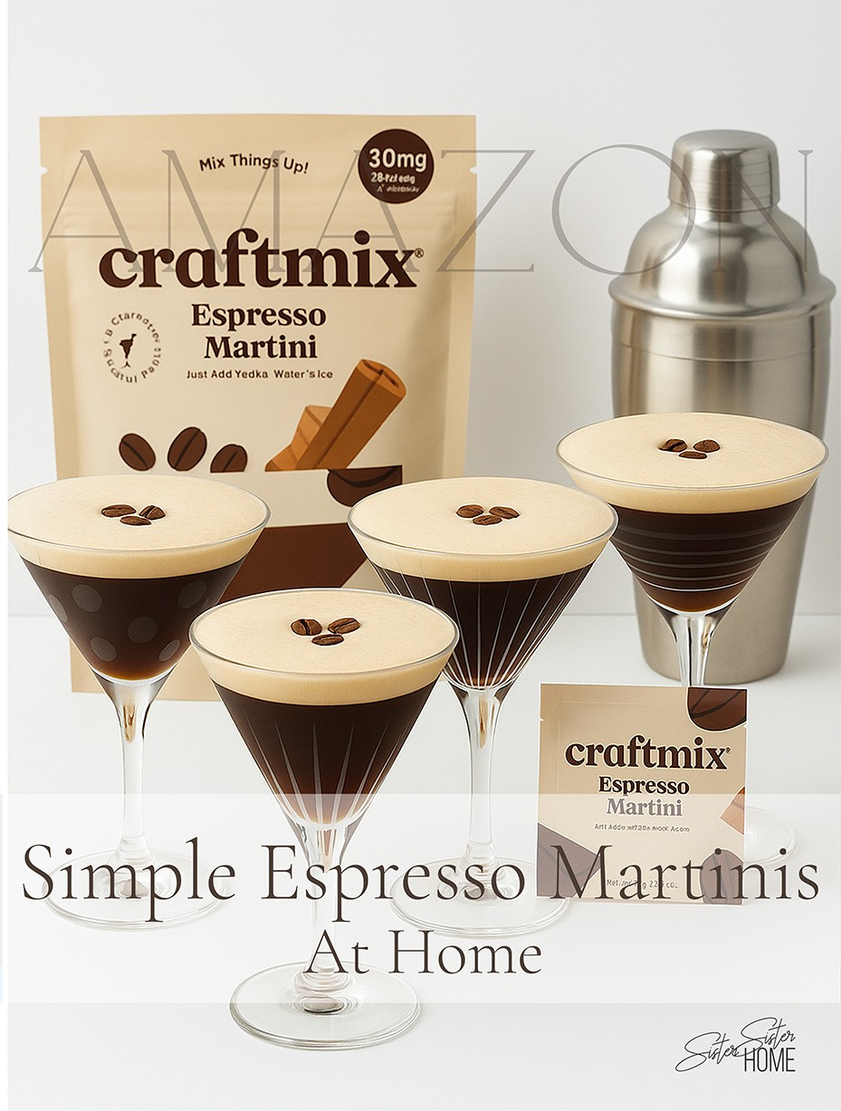 Simple Espresso Martinis at Home