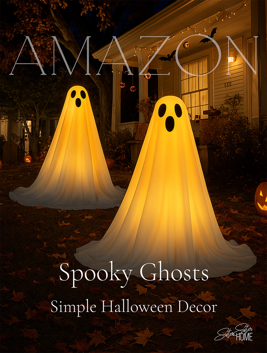 Spooky Glowing Ghosts | Halloween Decor