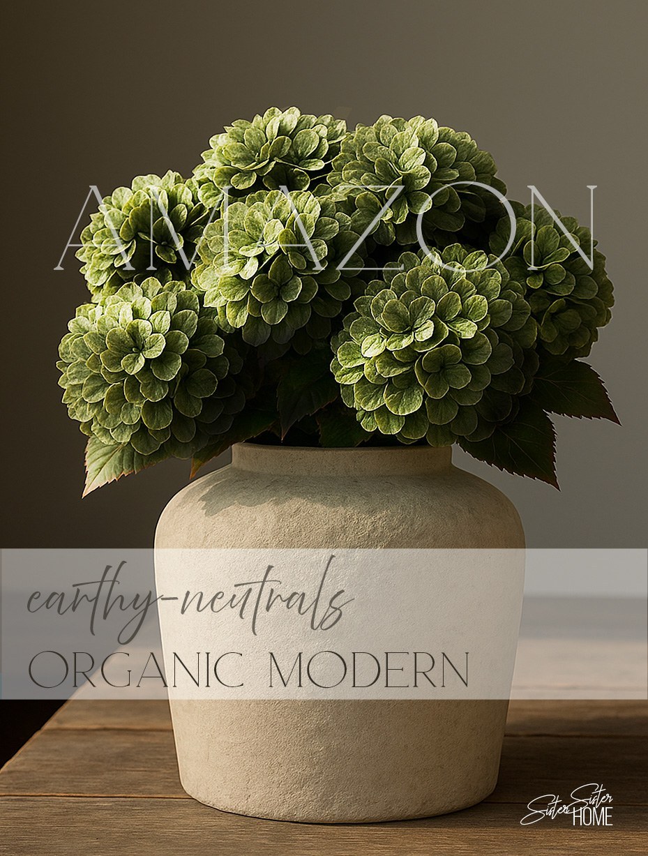 organic-modern-earthy-neutrals-green-hydrangea-vase