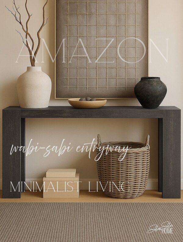 Wabi Sabi Entryway | minimalist living