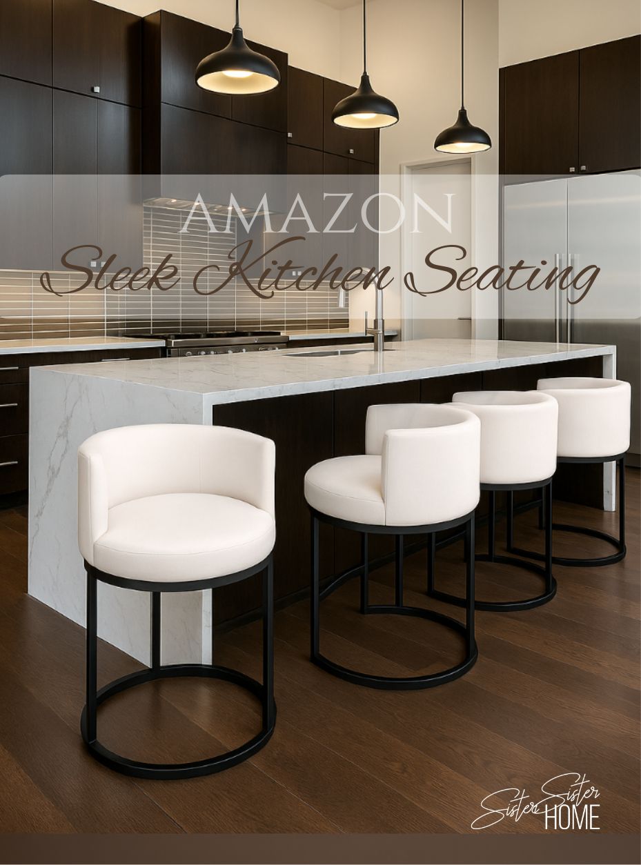Sleek Kitchen Seating
