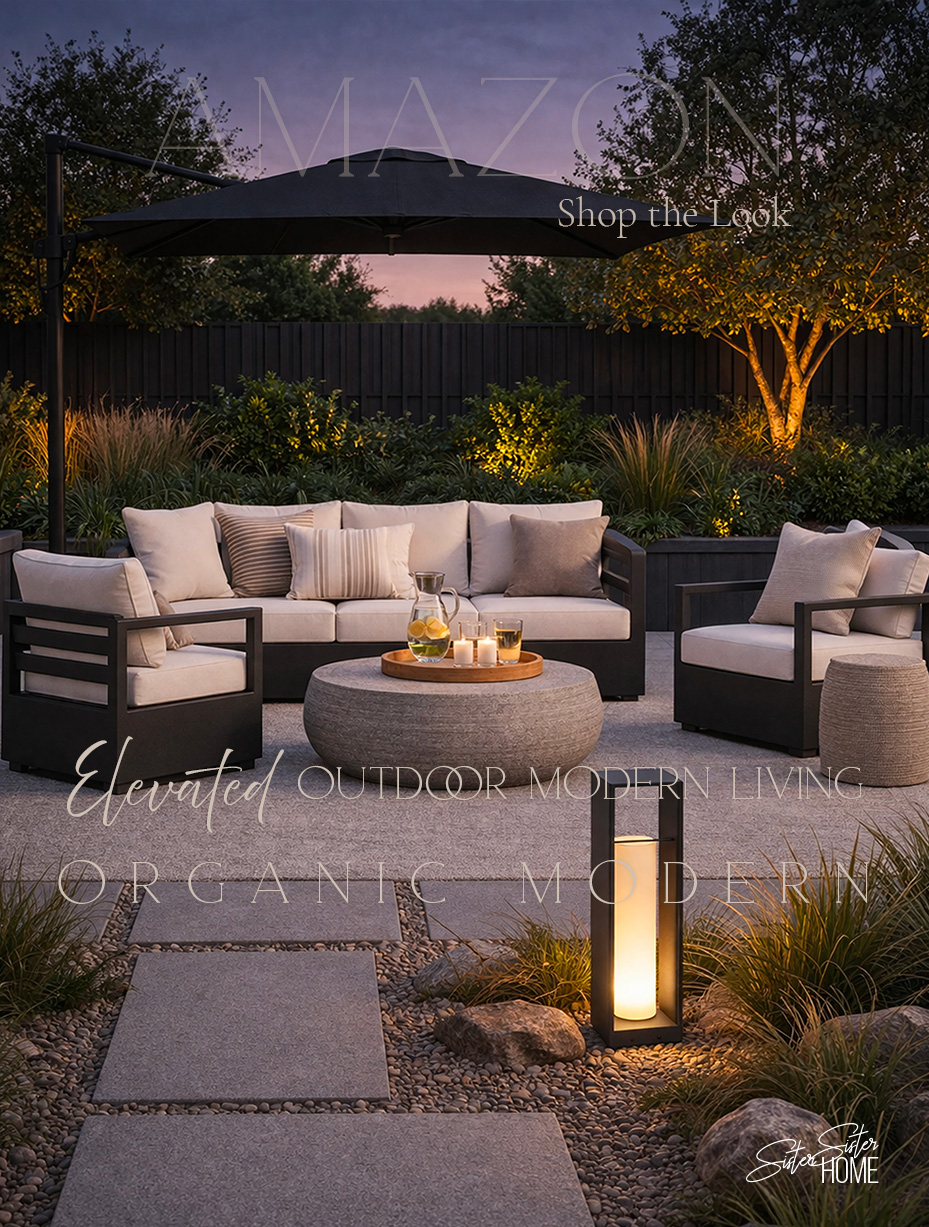 'Modway Tahoe aluminum outdoor patio sofa in gray white with black aluminum frame and clean modern design, 89 inch wide outdoor seating