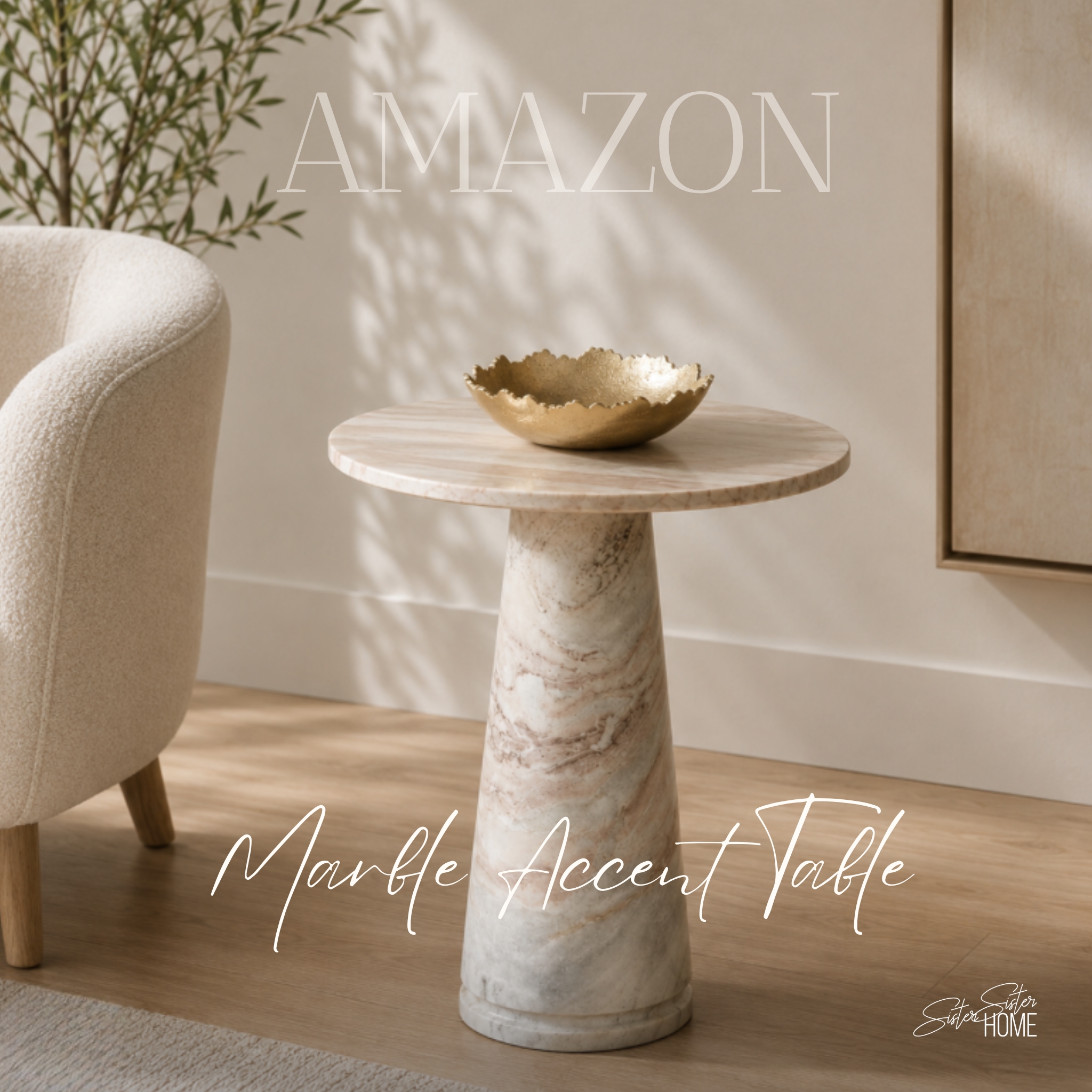Marble Accent Table | Amazon